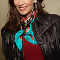 JAMES WOLFE® MIDNIGHT SOCIETY | Hand rolled 100% Silk Scarf
