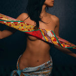 JAMES WOLFE® EASTERN AFFAIRS | Hand rolled 100% Silk Scarf