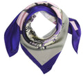 JAMES WOLFE® STALLIONS | Hand rolled 100% Silk Scarf