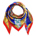 JAMES WOLFE® KNOTTED PALINDROME | Hand rolled 100% Silk Scarf