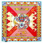 JAMES WOLFE® EASTERN AFFAIRS | Hand rolled 100% Silk Scarf
